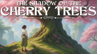 The shadow of the cherry trees