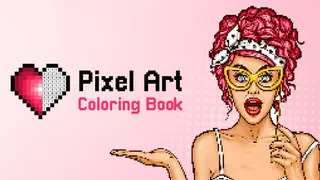 Pixel Art Coloring Book
