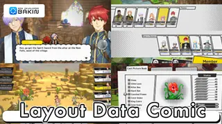 RPG Developer Bakin Layout Data Comic