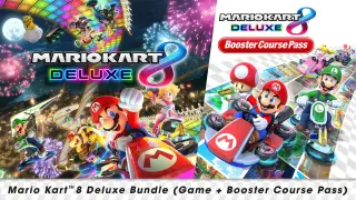 Mario Kart 8 Deluxe Bundle (Game + Booster Course Pass) - Switch
