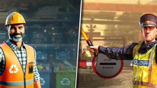 Recycling Center Simulator & Contraband Police (PS5)