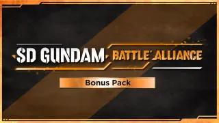 SD GUNDAM BATTLE ALLIANCE Bonus Pack - Switch
