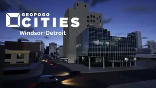 Geopogo Cities: Windsor–Detroit