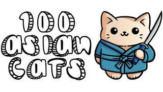 100 Asian Cats
