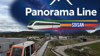 Korean Monorail Panorama Line Soisan - Switch