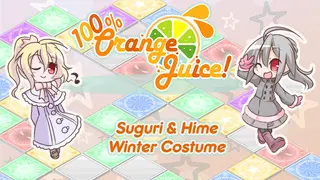 100% Orange Juice - Suguri & Hime Winter Costumes