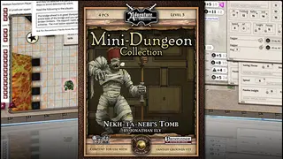 Fantasy Grounds - Mini-Dungeon #012: Nekh-ta-Nebi's Tomb (PFRPG)