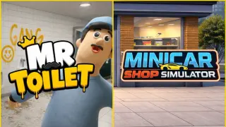 MiniCar Shop Simulator x Mr Toilet
