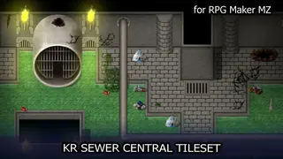 RPG Maker MZ - KR Sewer Central Tileset
