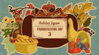 Holiday Jigsaw Thanksgiving Day 3