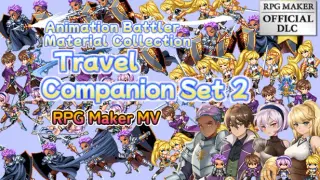 RPG Maker MV - Animation Battler Material Collection Travel Companion Set 2