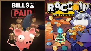 Bills Must Be Paid x RACCOIN: Coin Pusher Roguelike