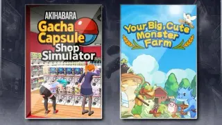 Gacha Capsule Shop Simulator - Akihabara & Your Big, Cute Monster Farm