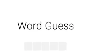 Word Guess - Switch