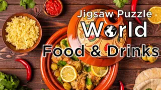Jigsaw Puzzle World - Food & Drinks Collection