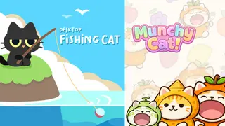 Desktop Fishing Cat x Munchy Cat