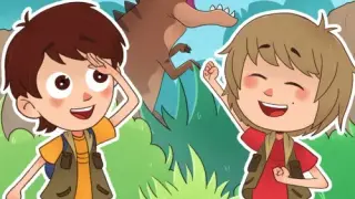 Dani and Evan: Dinosaur books - Switch