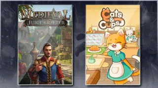 Medieval Juice Crafter & Cats & Cups