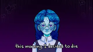 this morning I decided to die