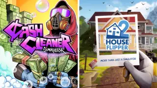 Cash Cleaner Simulator x House Flipper 2
