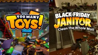Too Many Toys! x Black Friday Janitor