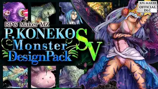 RPG Maker MZ - P. KONEKO Monster Design Pack SV