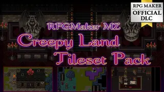 RPG Maker MZ - Creepy Land Tileset Pack