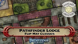 Fantasy Grounds - Pathfinder RPG - GameMastery Flip-Mat - Classic Pathfinder Lodge