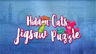 Hidden Cats in Jigsaw Puzzle