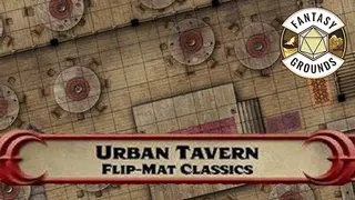 Fantasy Grounds - Pathfinder RPG - Pathfinder Flip-Mat Classics - Urban Tavern