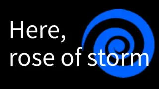 Here, rose of storm