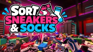 Sort Sneakers & Socks
