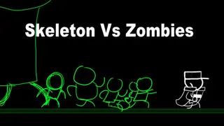 Skeleton vs zombies