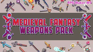 RPG Maker MV - Medieval Fantasy Weapons Pack