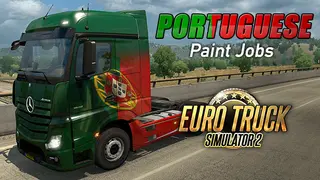 Euro Truck Simulator 2 - Portuguese Paint Jobs Pack
