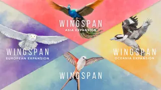 Wingspan + European + Oceania + Asia - Switch