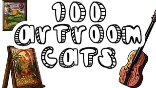 100 Artroom Cats