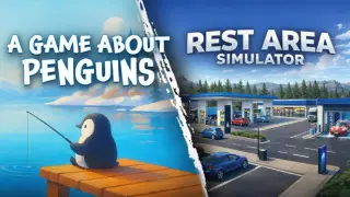 Penguins x Rest Area Simulator