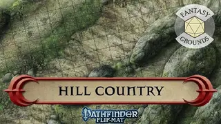 Fantasy Grounds - Pathfinder RPG - Pathfinder Flip-Mat - Classic Hill Country