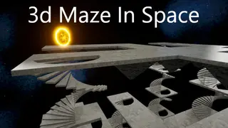 3d Maze In Space