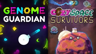 🦠 Genome Guardian × Cozy Space Survivors 🍩