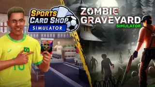 Sports Card Shop Simulator x Zombie Graveyard Simulator