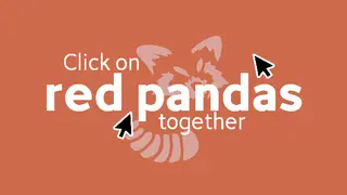 Click on red pandas together