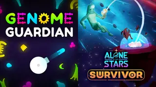 🧬 Genome Guardian × Alone in the Stars Survivor ✨: Roguelike Shooters