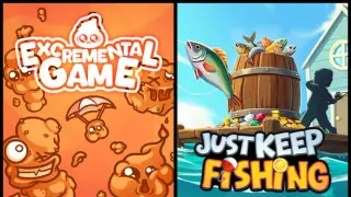 Excremental Game x Just Keep Fishing