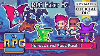 RPG Maker MZ - TinyRPG - Heroes and Foes Pack I
