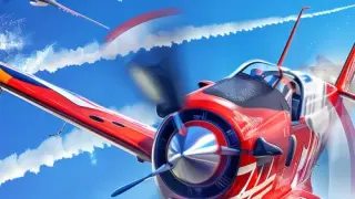 Sky Airplane Racer: Flight & Fight Simulator - Switch