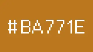 #BA771E