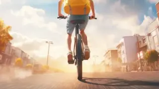Bike Courier: Bistro Express Delivery - Switch