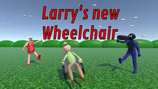 Larry's new wheelchair